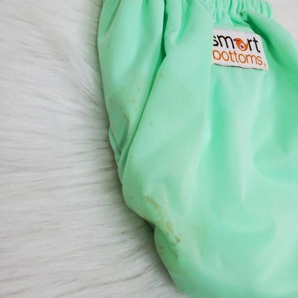 SMART BOTTOMS OS Mint green all in one dream diaper - Picture 5 of 6